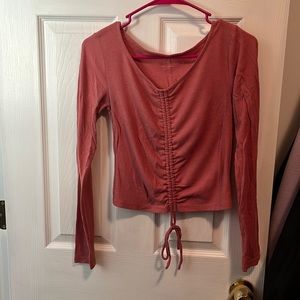 Crop top long sleeve